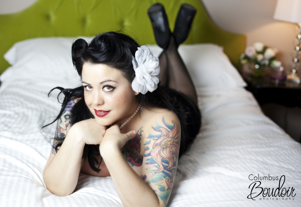 wedding pin up hairstyles on Pin Up Photography At Columbus Boudoir Studio  Ohio Pin Up Photography